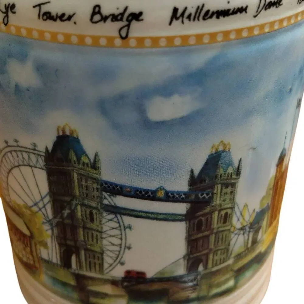Vintage London Panorama Large Tankard from Harrods